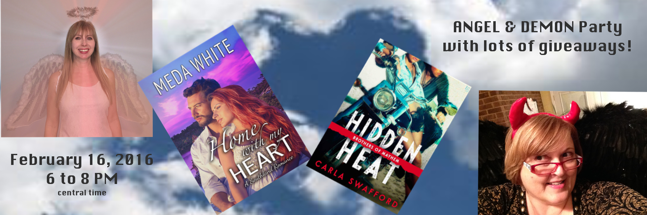 Facebook angel vs demon party