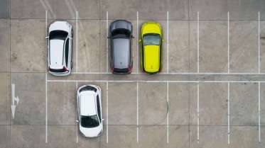 parking spaces