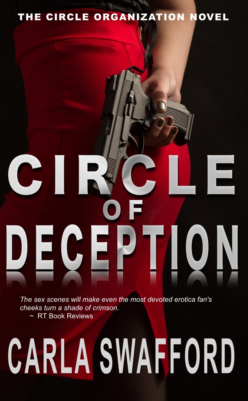 Female legs and revolver