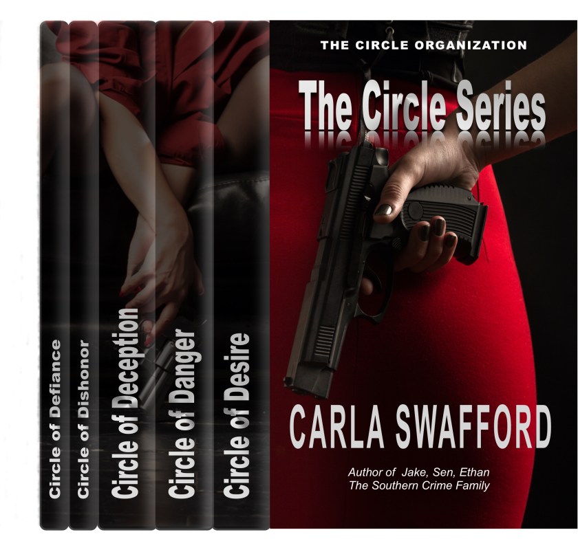 Female legs and revolver